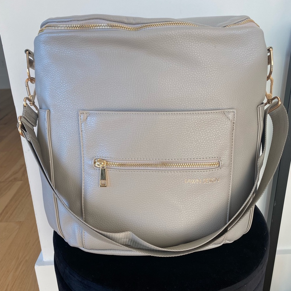 Fawn Design Original Backpack Bag **Gray**